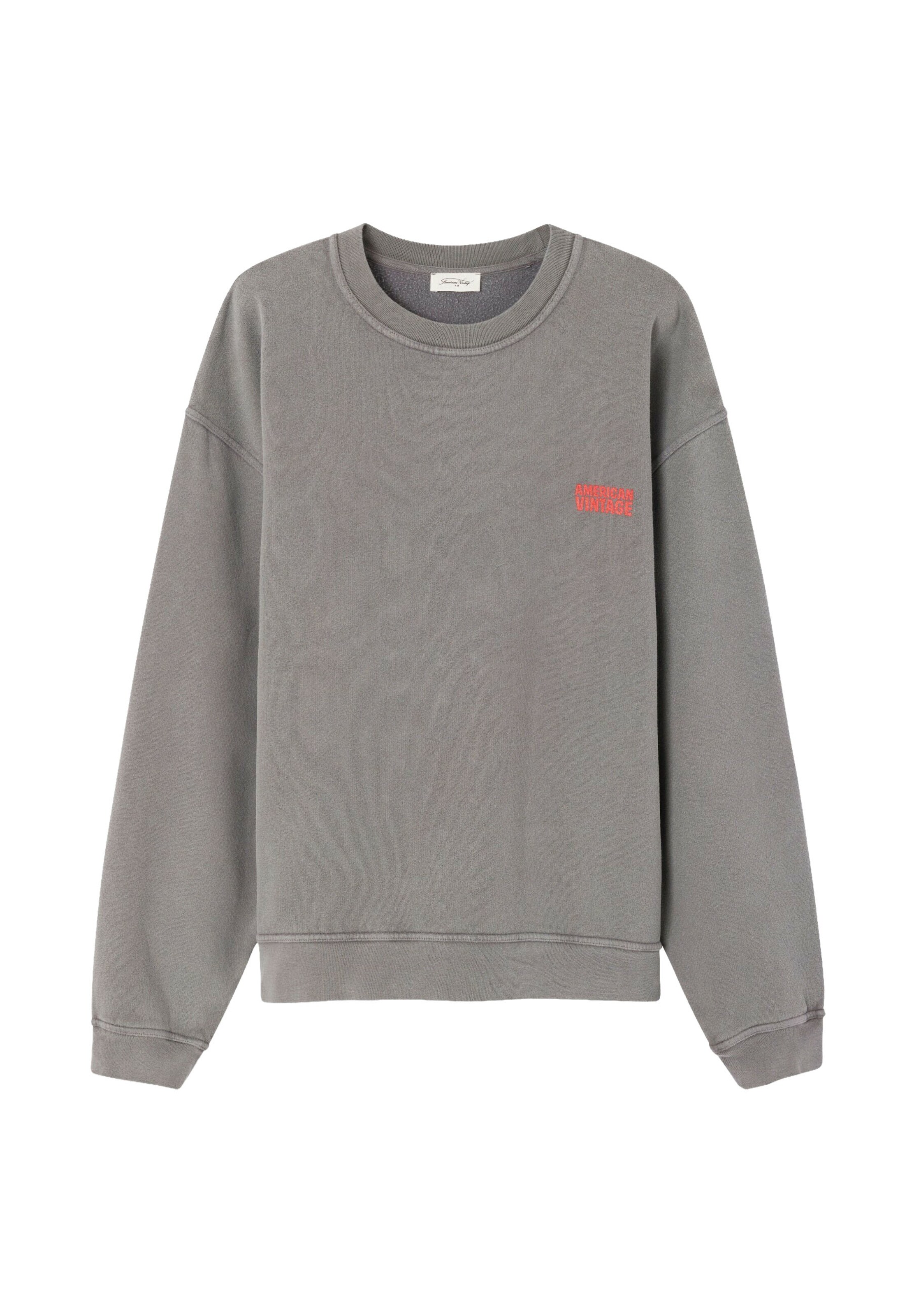 AMERICAN VINTAGE Sweatshirt in Grey: front