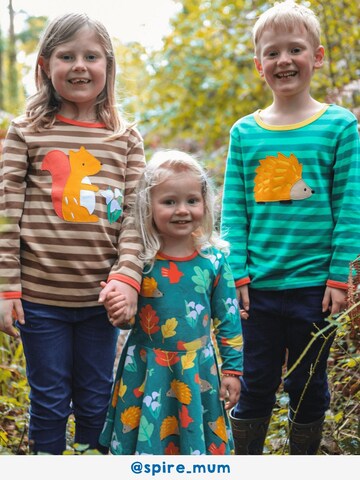 Toby Tiger Shirt 'Igel' in Green