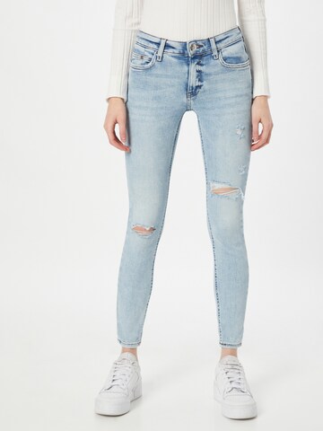 River Island - Skinny Calças de ganga 'AMELIE' em azul: frente