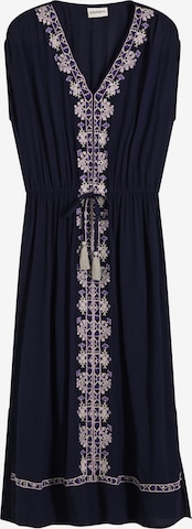 Rochie de la bonprix pe albastru: față