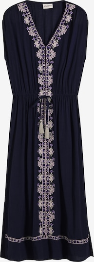 bonprix Šaty, veľkosť 36 - indigo / tmavomodrá / orgovánová / prírodná biela, Produkt