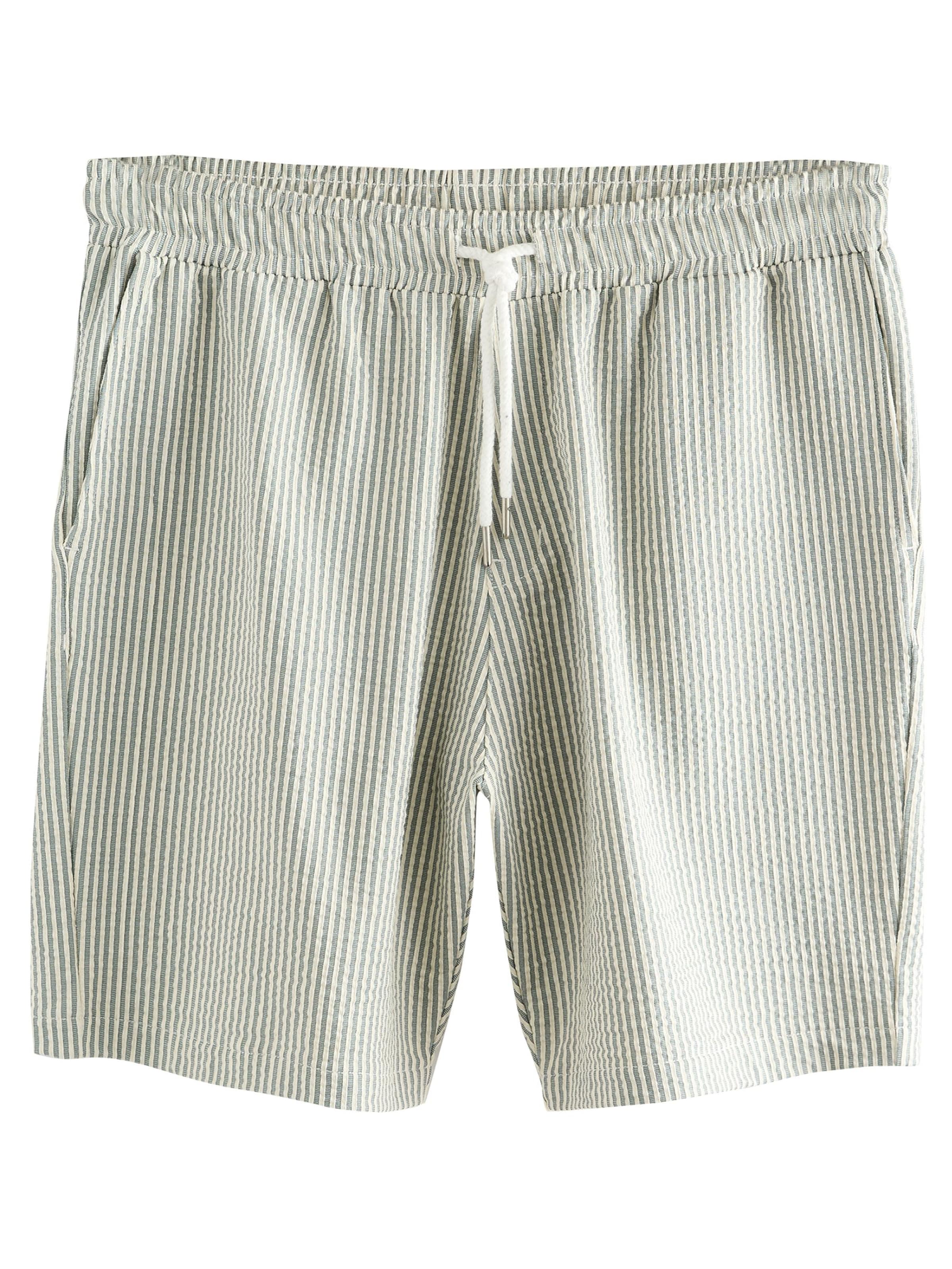 Next Regular Pants in Green: front