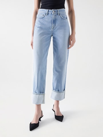 Salsa Jeans Regular Jeans in Blauw: voorkant