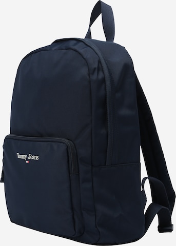 Tommy Jeans - Mochila en azul: frente