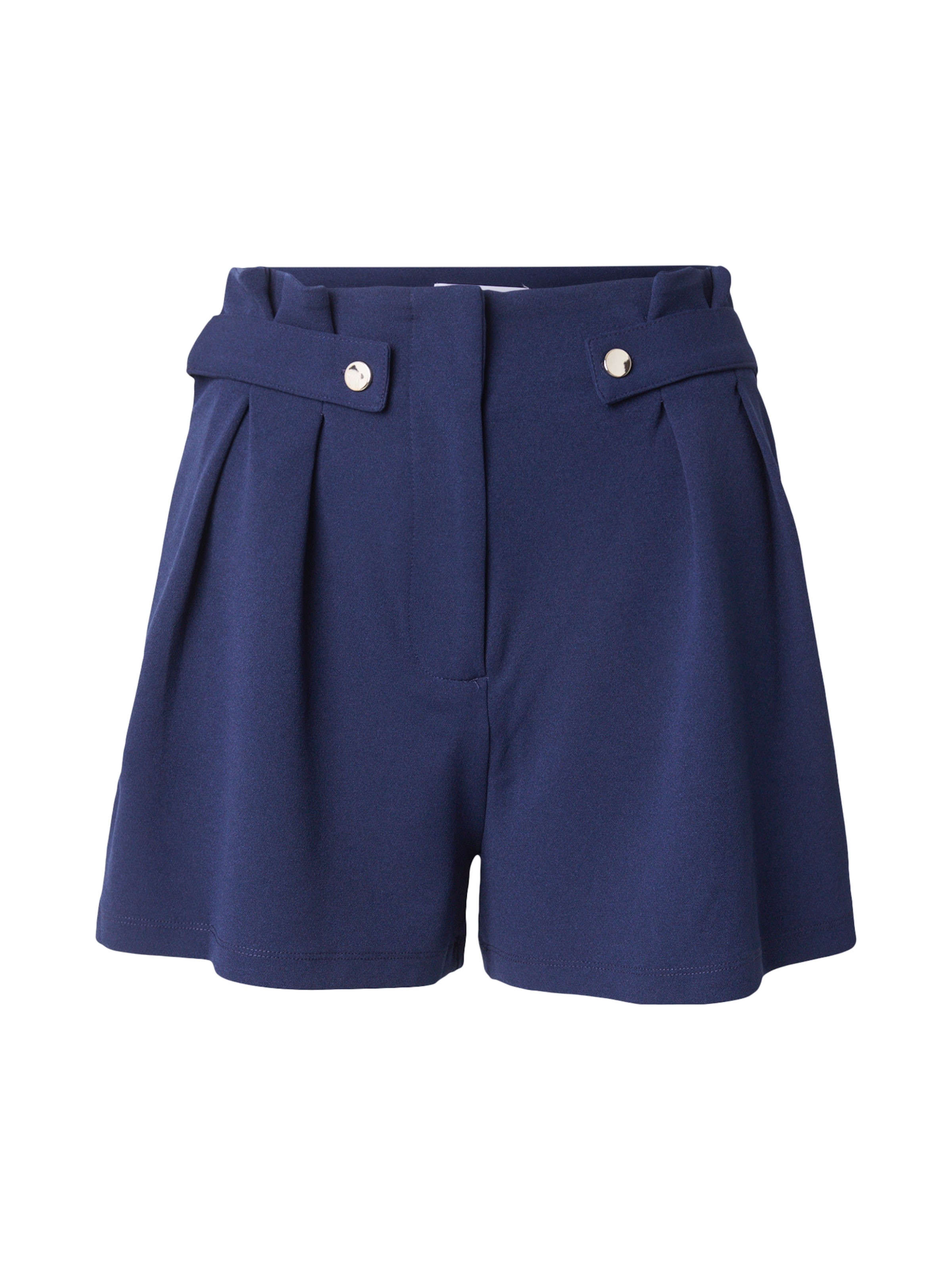 Regular Pantalon à pince VILA en bleu : devant