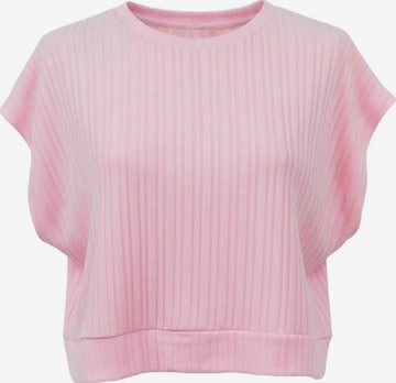 No Matter What T-Shirt in Pink: Vorderseite