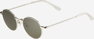 Lunettes de soleil KAMO en argent : devant