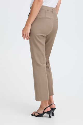 PULZ Jeans Regular Stoffhose ' PZBindy ' in Beige