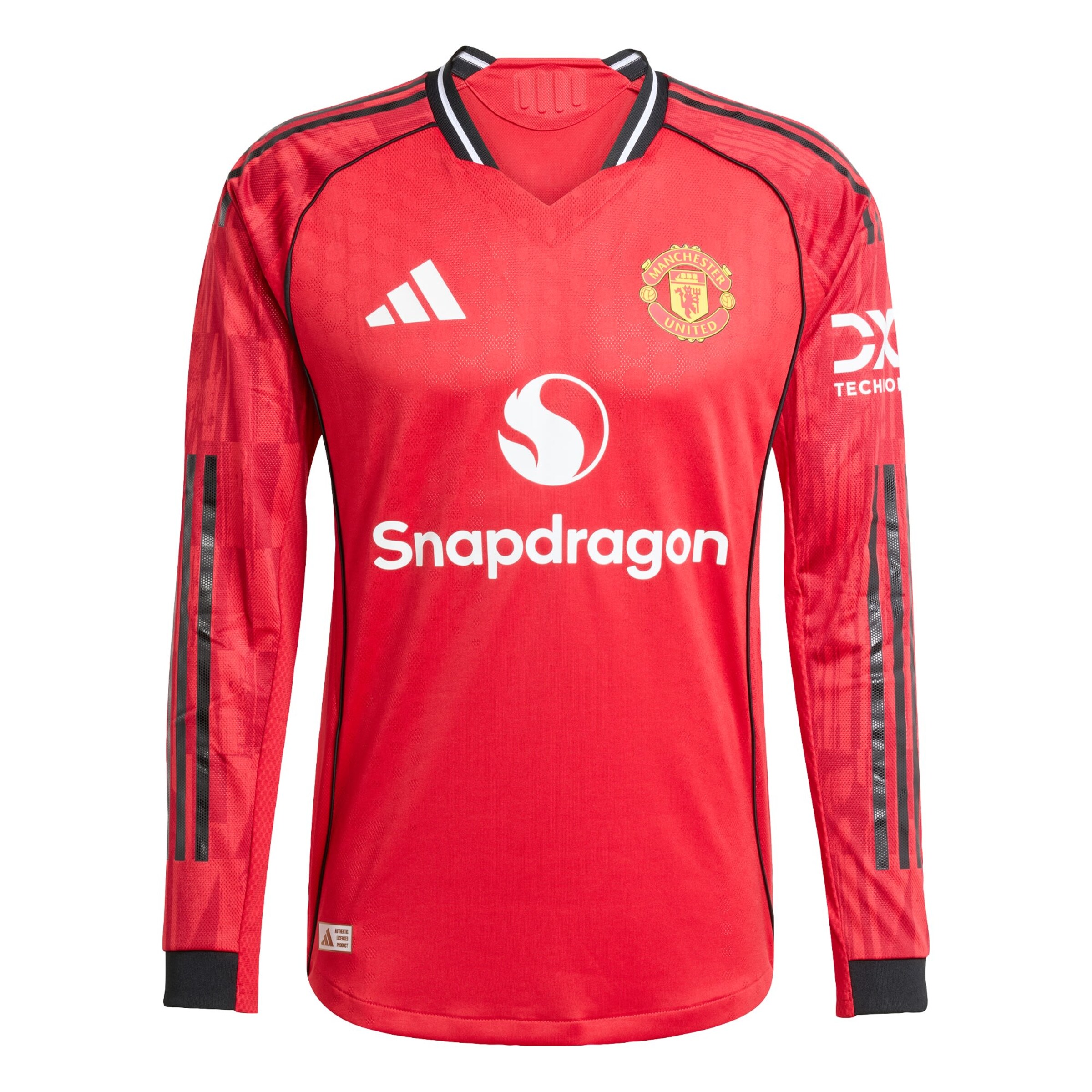 ADIDAS PERFORMANCE - Camiseta de fútbol 'Manchester United 25/26 Authentic' en rojo: frente