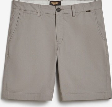 Superdry Chino Pants in Grey: front