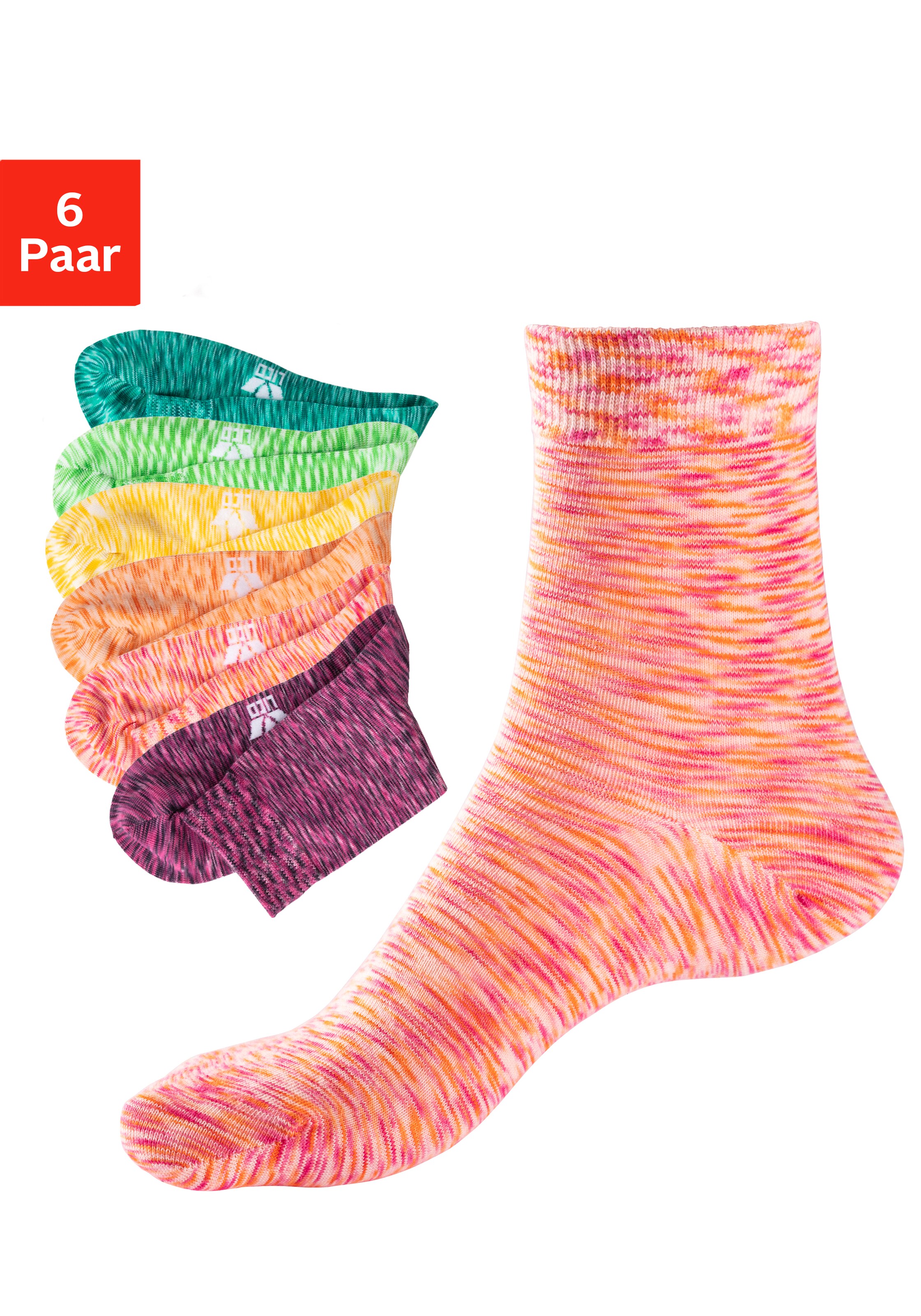 LICO Socks in Mixed colors: front