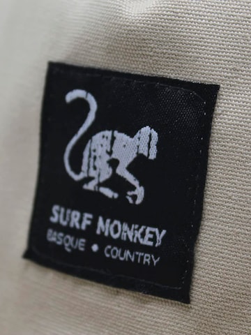 Surf Monkey Athletic Cap in Beige