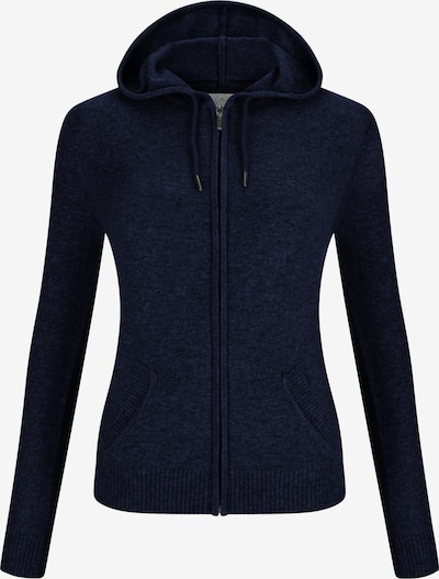 CASH-MERE.CH Kaschmir Strickjacke in marine, Produktansicht