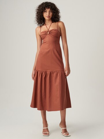 St MRLO Sukienka 'MARLEY' w kolorze brązowy