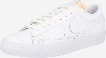 Nike SportswearNiske tenisice 'BLAZER LOW 77' - bijela boja: prednji dio