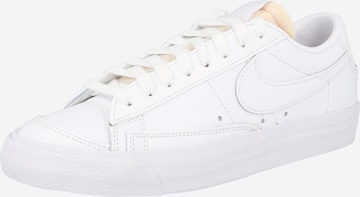 Nike Sportswear Rövid szárú edzőcipők 'Blazer 77' - fehér: elől