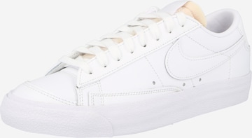 Nike Sportswear - Zapatillas deportivas bajas 'BLAZER LOW 77' en blanco: frente