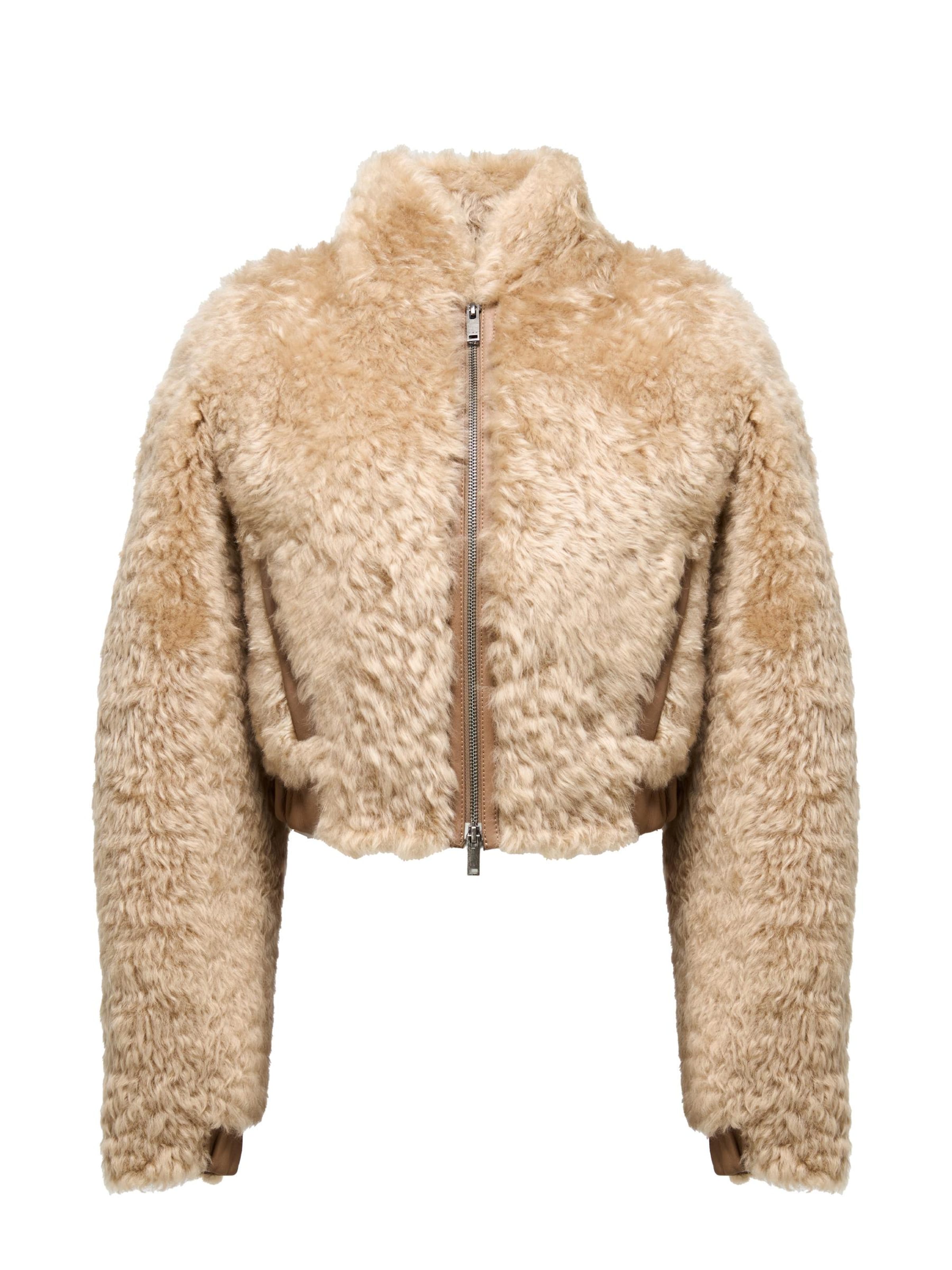 V S P - Chaqueta de invierno 'Liviana' en beige: frente