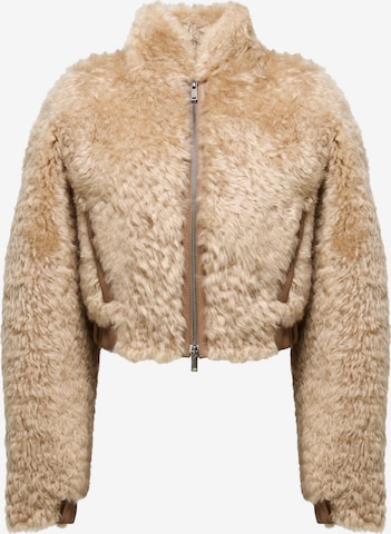 V S P - Chaqueta de invierno 'Liviana' en beige: frente