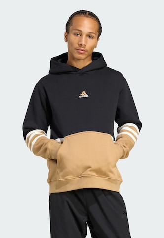 ADIDAS ORIGINALS Collegepaita 'Archive Cutline' värissä musta: etupuoli