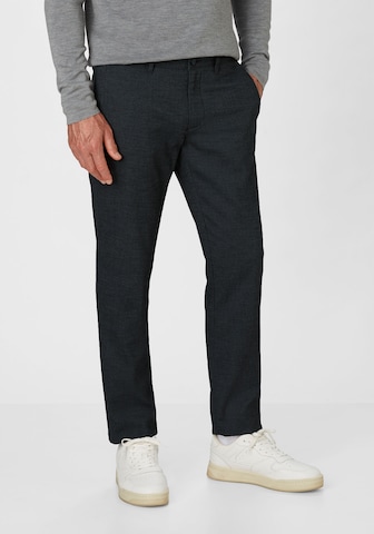 REDPOINT Slim fit Chino Pants in Blue: front