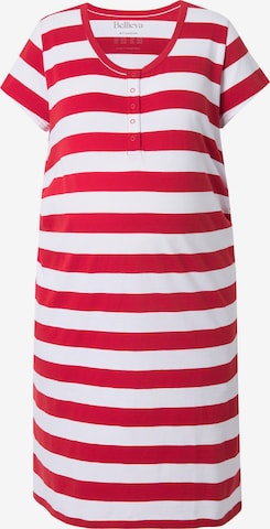 Ulla Popken Nachthemd in Rood: voorkant