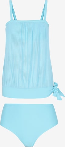 Bustier Tankini IZIA en vert : devant