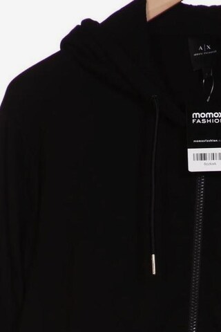 ARMANI EXCHANGE Sweatshirt & Zip-Up Hoodie in L in Black