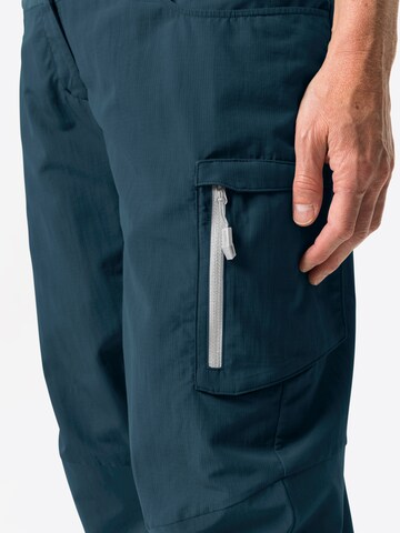 VAUDE Regular Outdoor trousers 'Qimsa' in Blue