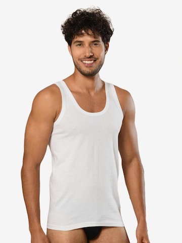 Erdem Onderhemd in Wit: voorkant