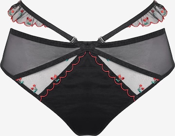 SugarShape Stringit 'BELLE' värissä musta: etupuoli