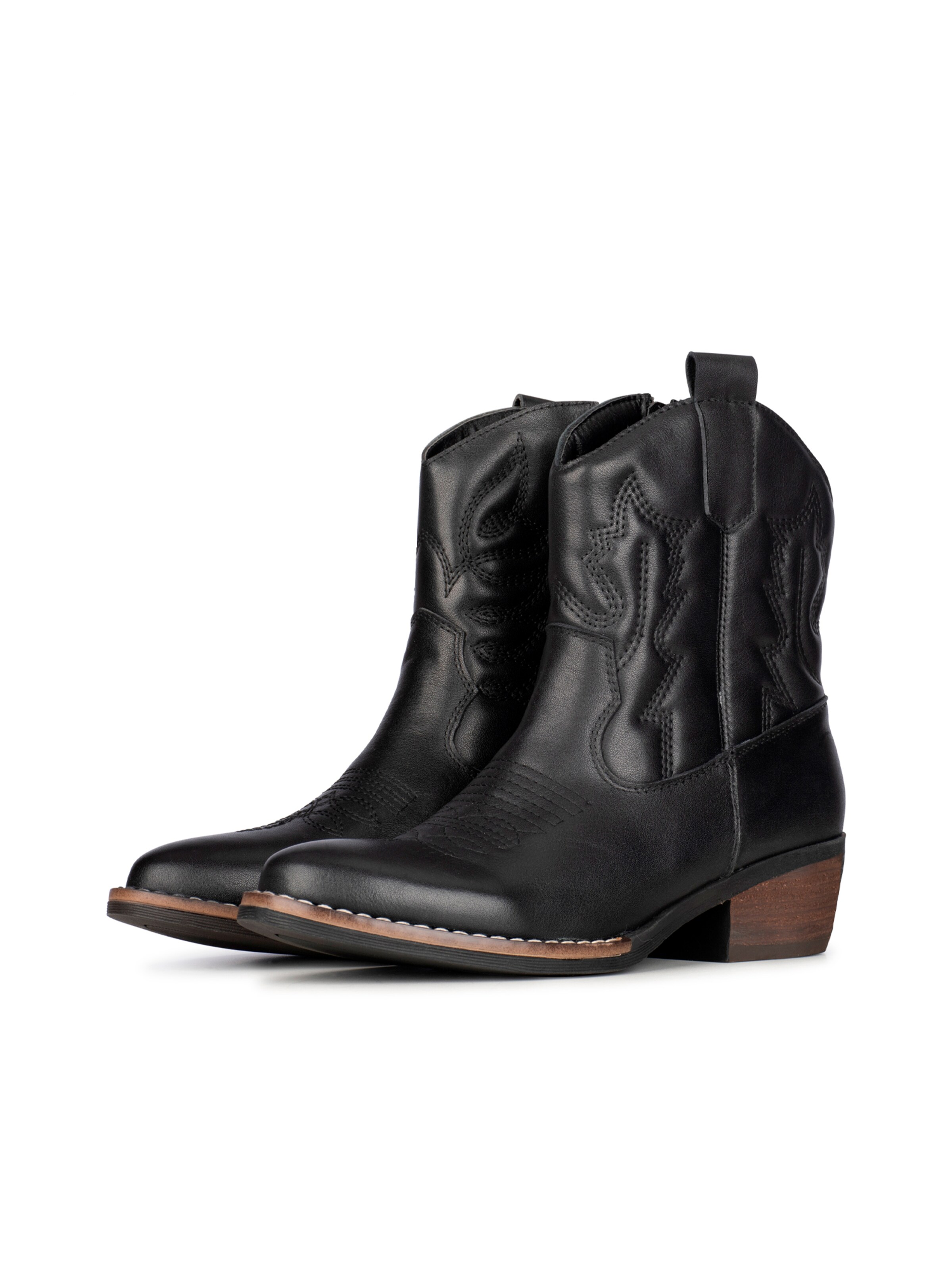 Bottes de cowboy 'Billy' PS Poelman en noir