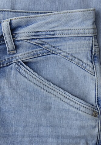 STREET ONE Slimfit Jeans in Blau