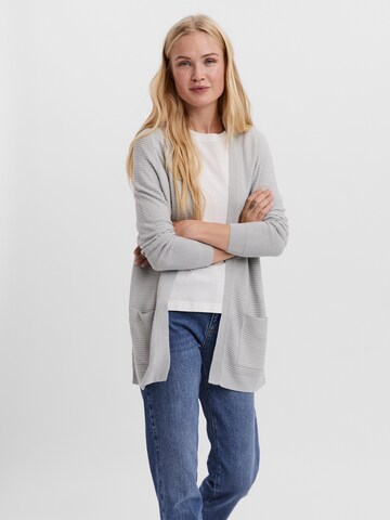 VERO MODA Strickjacke 'Bobbie' in Grau: predná strana