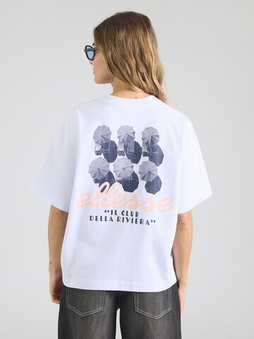 Tricou 'Cipolina' de la ELLESSE pe alb: față