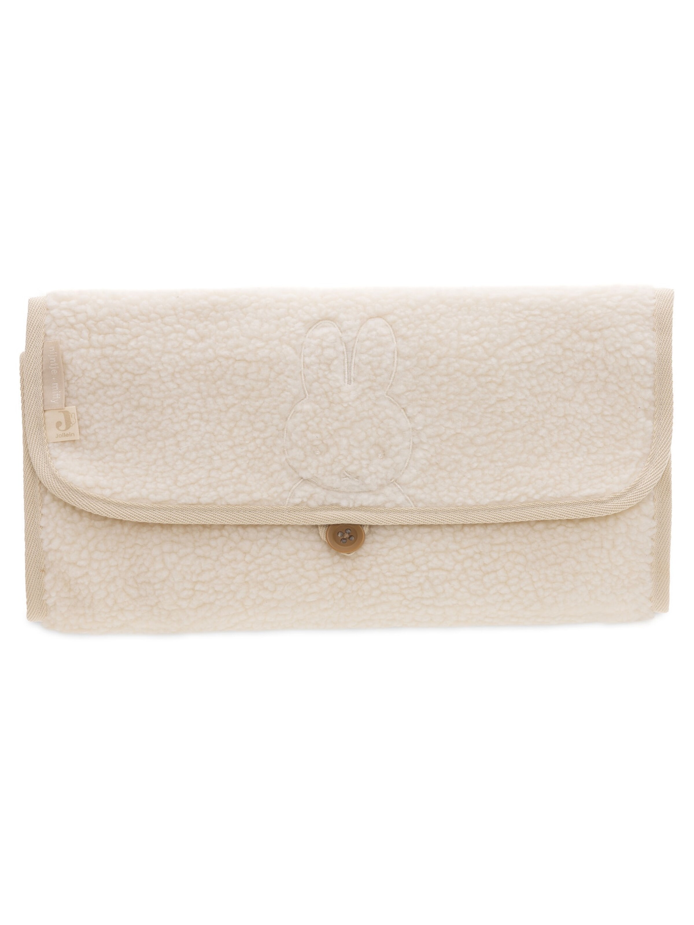 Jollein Babydecke 'Teddy' in Beige: Vorderseite