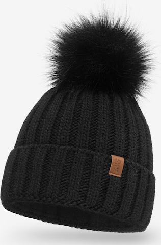 Vivisence Beanie '70100' in Black: front