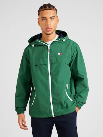 Tommy Jeans Between-season jacket 'CHICAGO' in Green: front