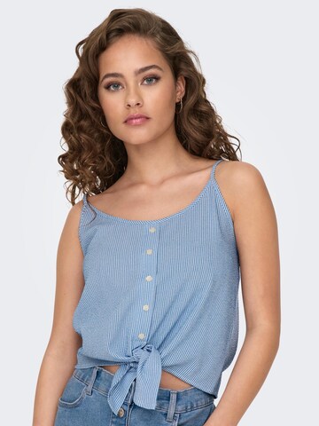 Camicia da donna 'Lecey' di ONLY in blu: frontale