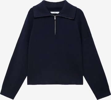 MANGO Pullover 'LATAS' in Blau: Vorderseite