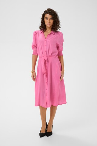 Kaffe Blusekjole 'KAEmine' i pink