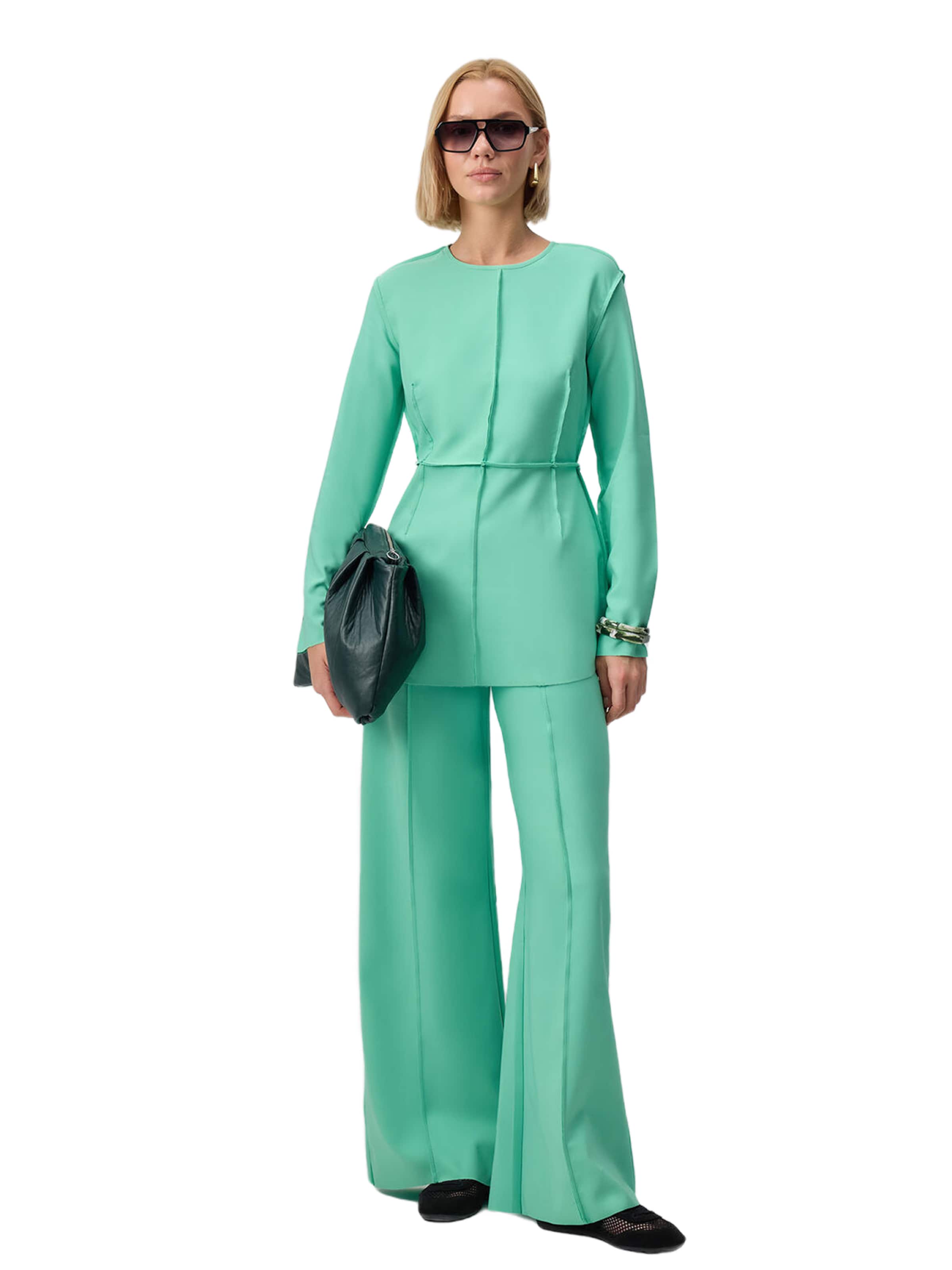 Touche Prive Hosenanzug in Grün: Vorderseite