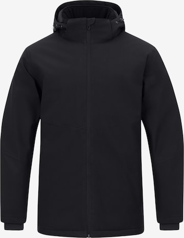 JAKOZimska jakna - crna boja: prednji dio