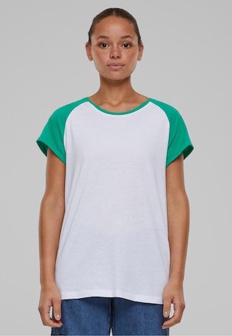 Urban Classics - Camiseta en blanco: frente