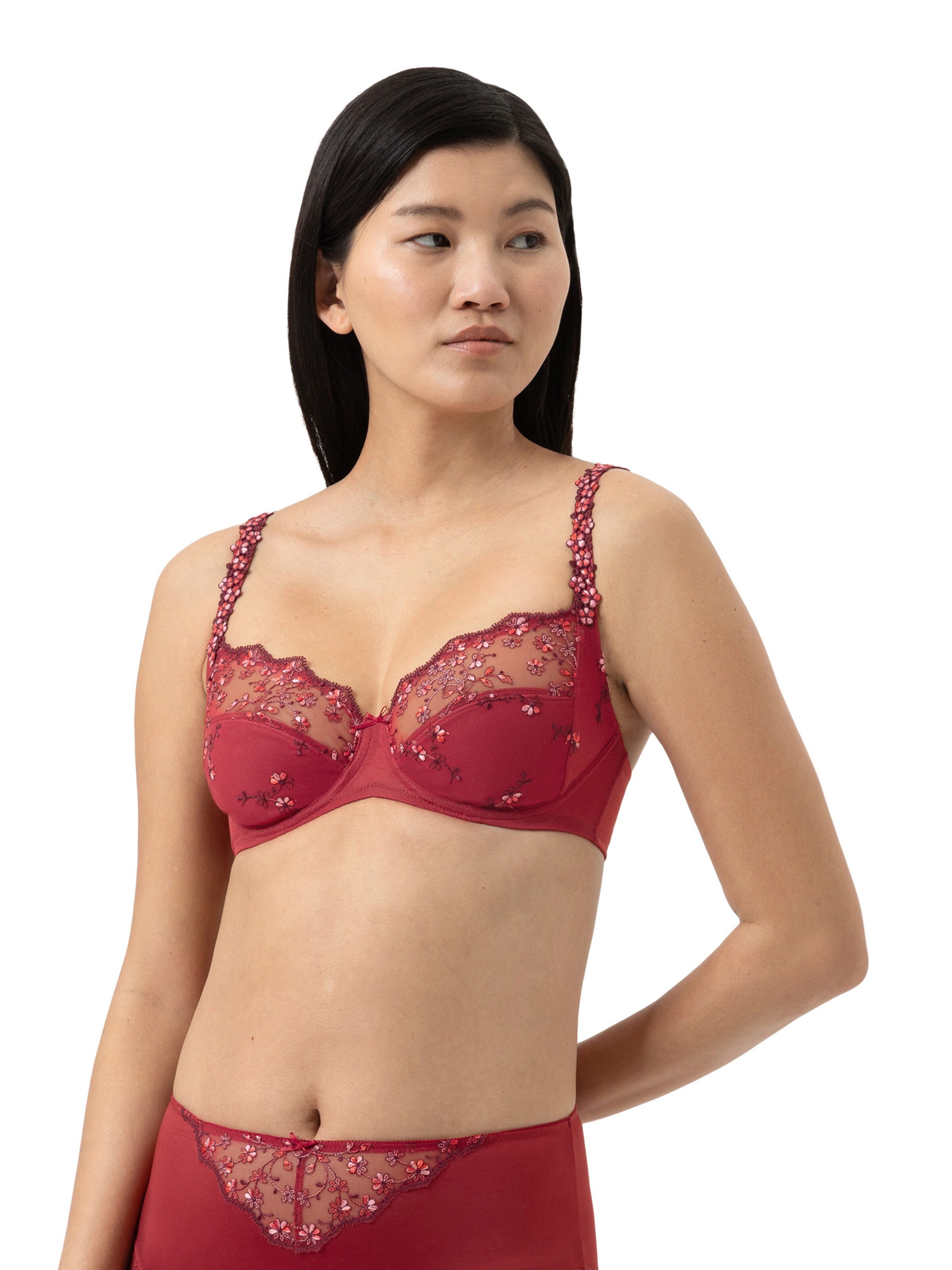 Mey T-shirt BH 'Delightful' in Rood: voorkant