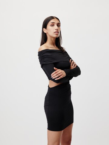 Robe 'Tasha' LeGer by Lena Gercke en noir