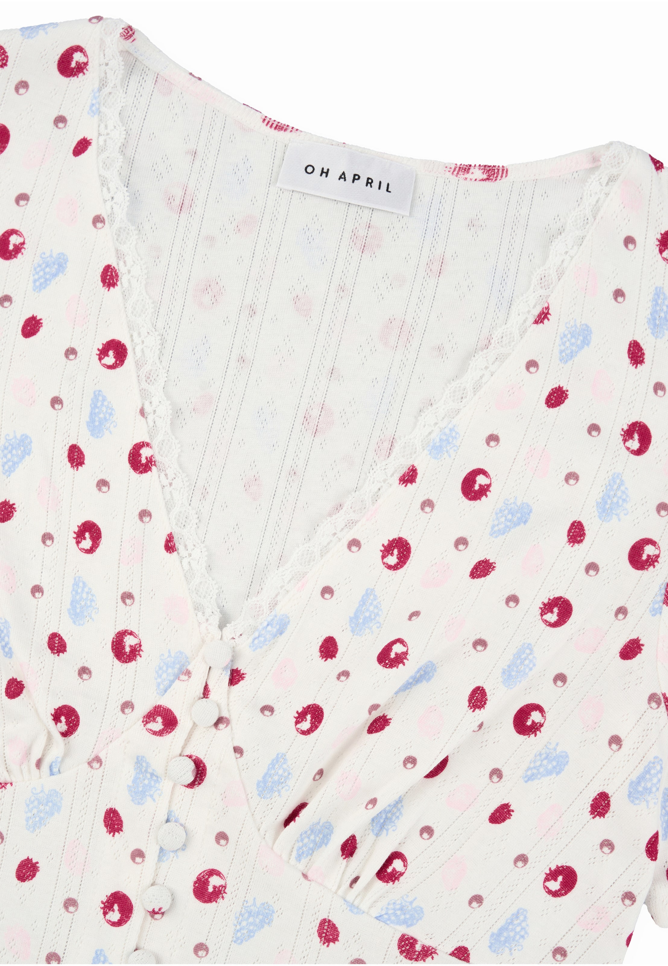 OH APRIL Shirt 'Vianne' in Beige