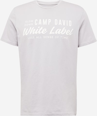 CAMP DAVID Shirt in Light grey / White, Item view