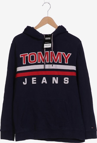 Tommy Jeans Sweatshirt & Zip-Up Hoodie in XL in Blue: front