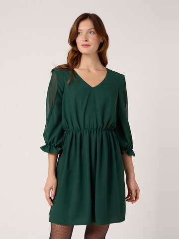 NAF NAF Dress ' Baya ' in Green: front